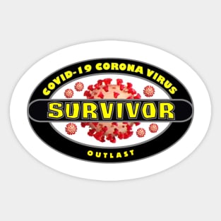 COVID-19 Survivor Sticker